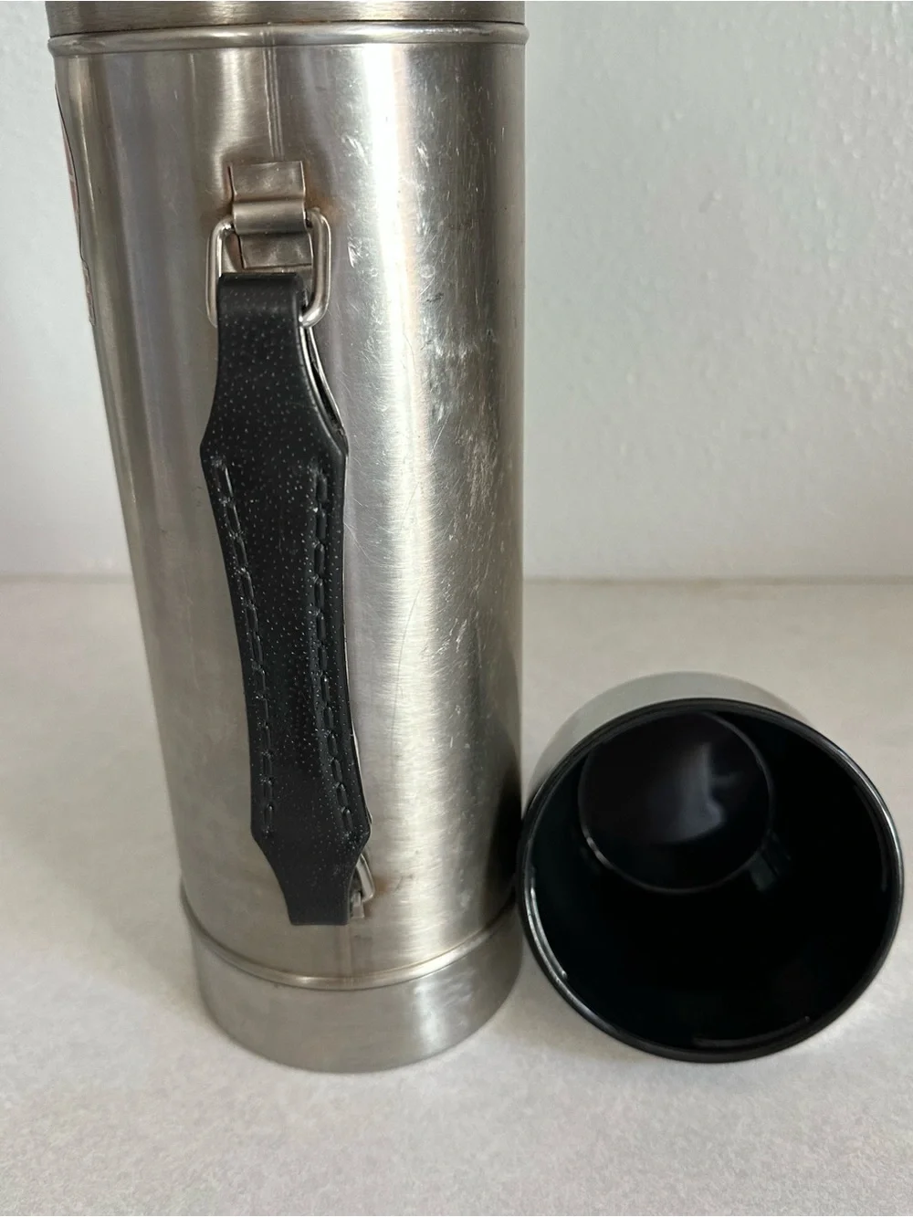 Vintage Uno-Vac MADE IN THE USA Unbreakable Stainless Steel Thermos 32oz